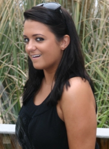 Brooke loves to take pictures of her huge tits almost falling out of her bikini top Picture 11